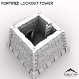 Tabletop Terrain Building Fortified Lookout Tower