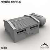 Tabletop Terrain Building French Airfield