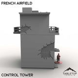 Tabletop Terrain Building French Airfield