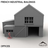 Tabletop Terrain Building French Industrial Buildings