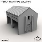 Tabletop Terrain Building French Industrial Buildings