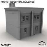 Tabletop Terrain Building French Industrial Buildings