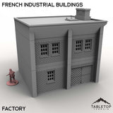 Tabletop Terrain Building French Industrial Buildings