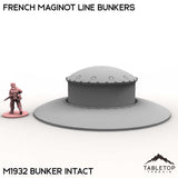 Tabletop Terrain Building French Maginot Line Bunkers
