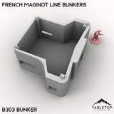Tabletop Terrain Building French Maginot Line Bunkers