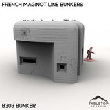 Tabletop Terrain Building French Maginot Line Bunkers
