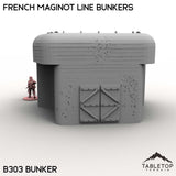 Tabletop Terrain Building French Maginot Line Bunkers