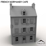Tabletop Terrain Building French Normandy Cafe