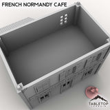 Tabletop Terrain Building French Normandy Cafe