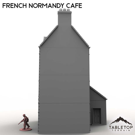 Tabletop Terrain Building French Normandy Cafe