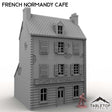 Tabletop Terrain Building French Normandy Cafe