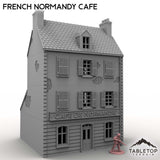 Tabletop Terrain Building French Normandy Cafe