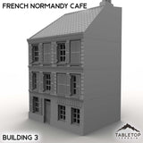 Tabletop Terrain Building French Normandy Corner Buildings