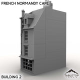 Tabletop Terrain Building French Normandy Corner Buildings