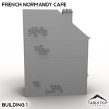 Tabletop Terrain Building French Normandy Corner Buildings