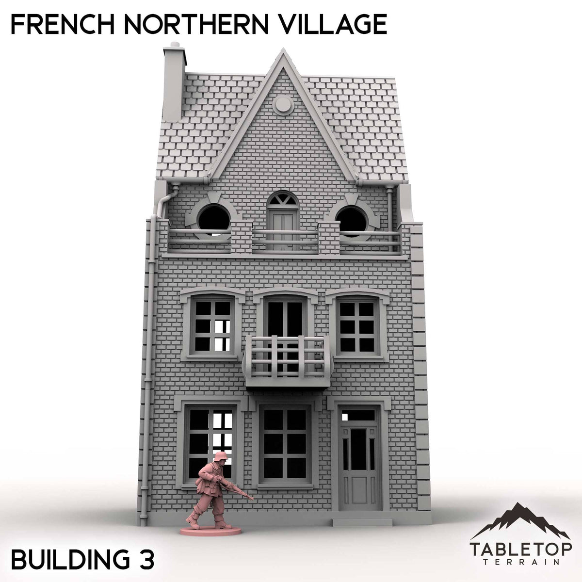 Tabletop Terrain Building French Northern Village