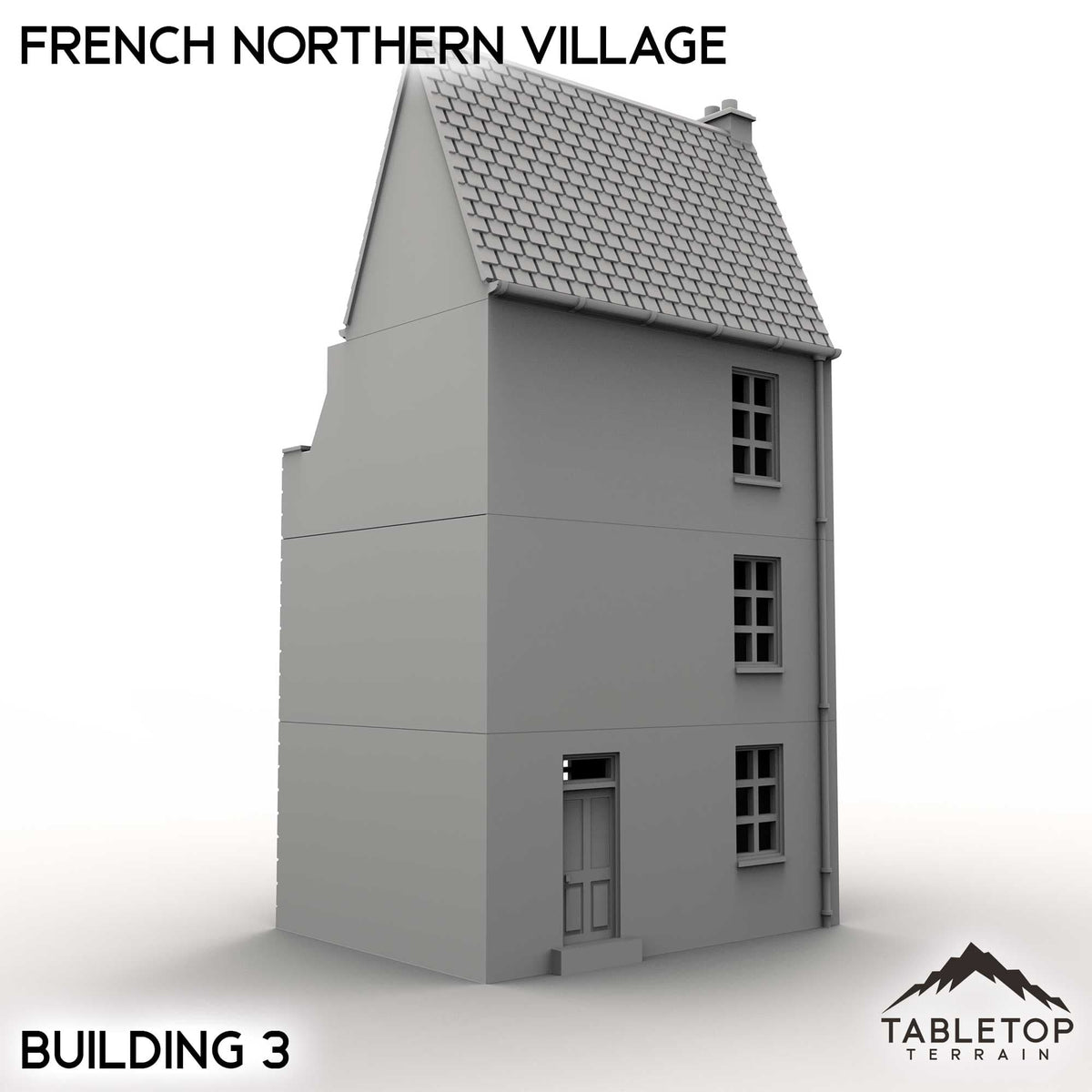 Tabletop Terrain Building French Northern Village