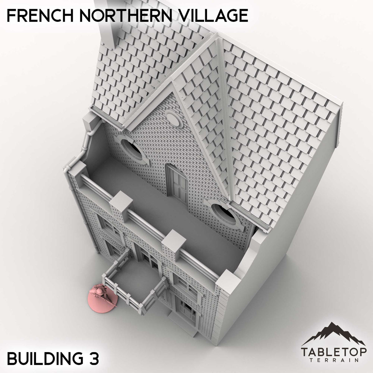 Tabletop Terrain Building French Northern Village