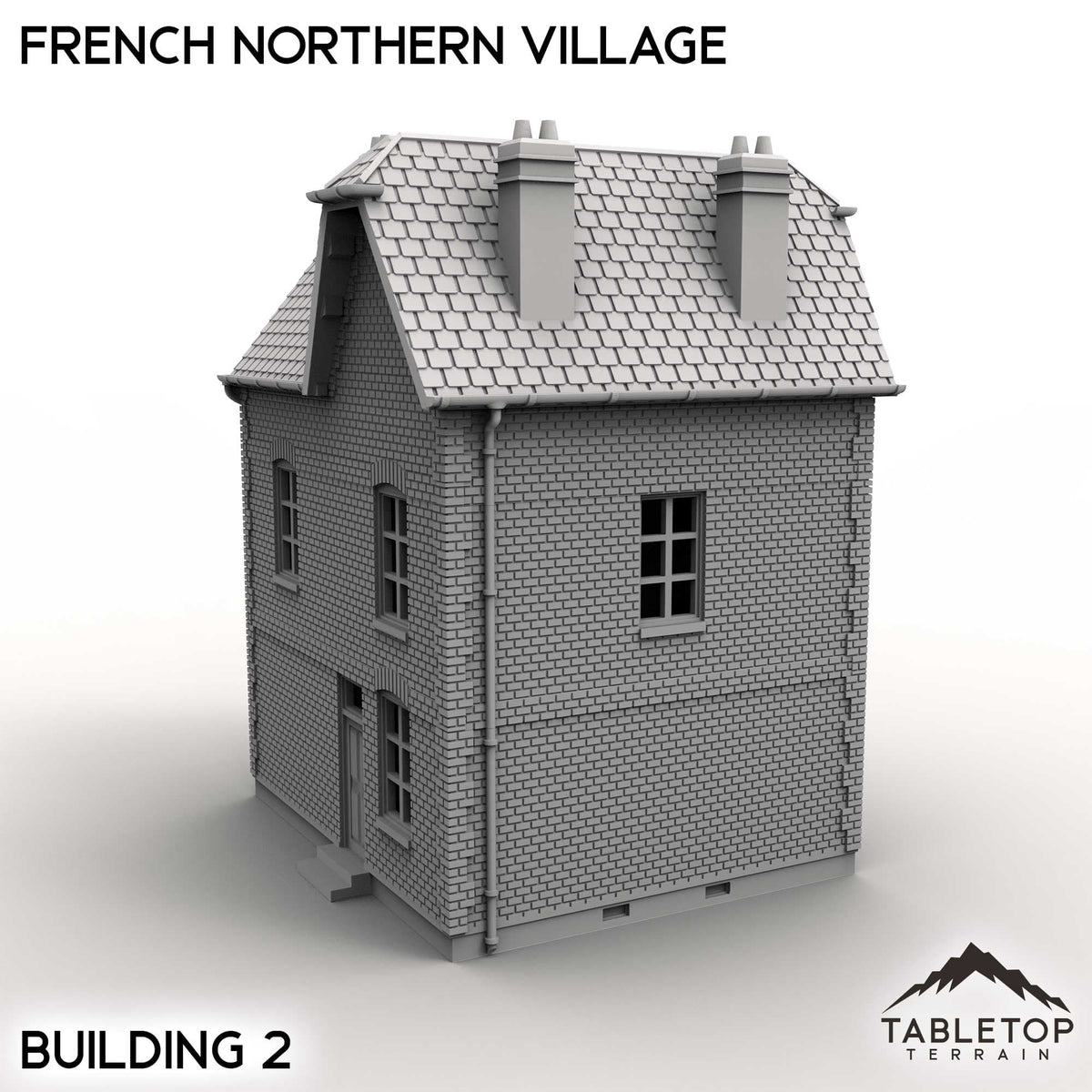 Tabletop Terrain Building French Northern Village