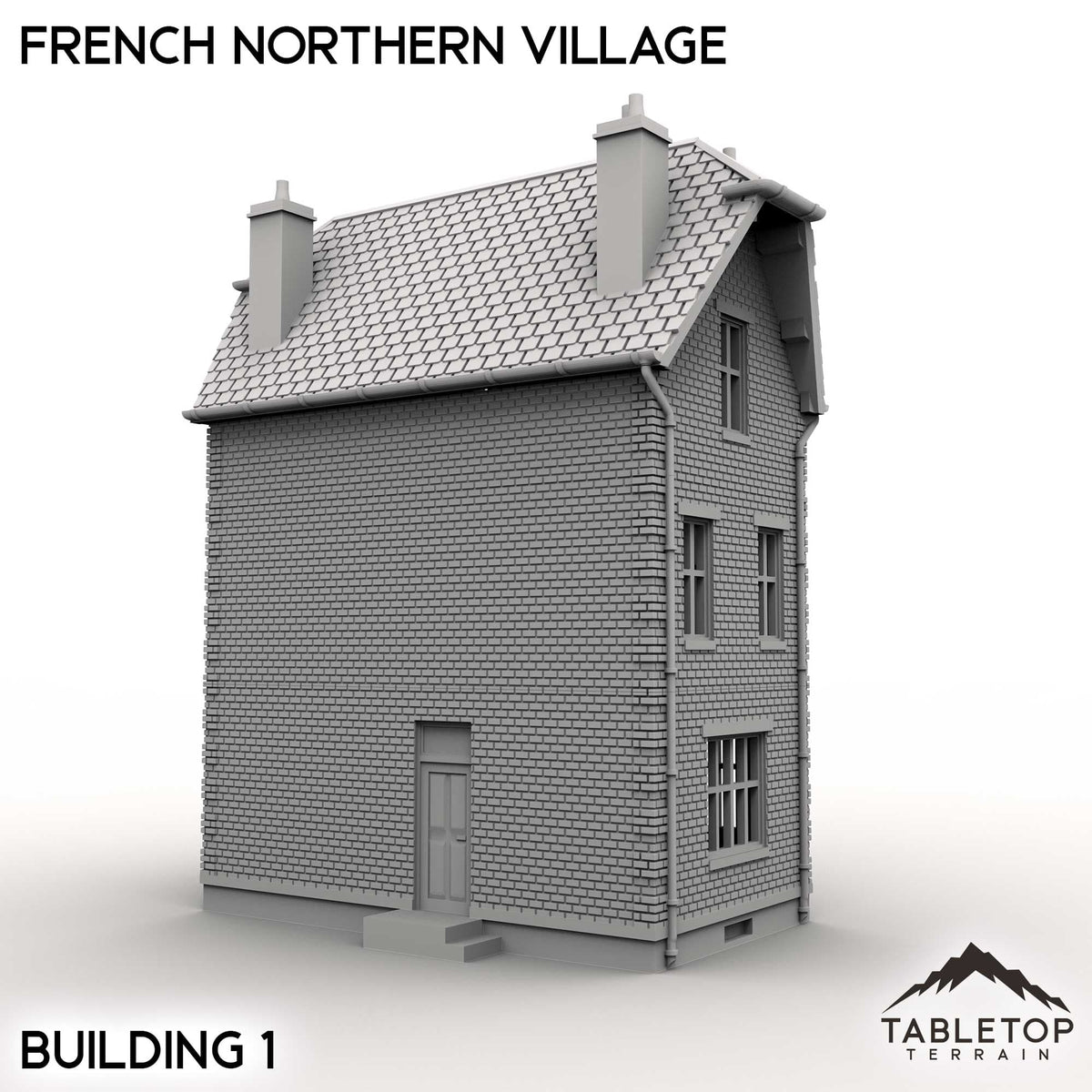 Tabletop Terrain Building French Northern Village