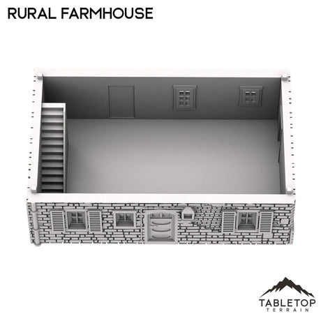Tabletop Terrain Building French Rural Farmhouse
