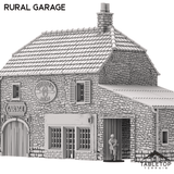 Tabletop Terrain Building French Rural Garage