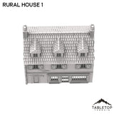 Tabletop Terrain Building French Rural House 1