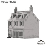 Tabletop Terrain Building French Rural House 1