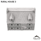 Tabletop Terrain Building French Rural House 3