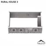 Tabletop Terrain Building French Rural House 3