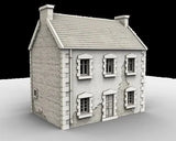 Tabletop Terrain Building French Townhouse - WWII Building