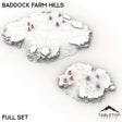 Tabletop Terrain Building Full Set / 32mm Baddock Farm Hills