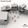 Tabletop Terrain Building Full Set / 32mm Italian Village
