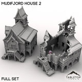 Tabletop Terrain Building Full Set / 32mm Mudifjord House 2