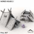 Tabletop Terrain Building Full Set / 32mm Norse House 2