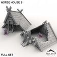 Tabletop Terrain Building Full Set / 32mm Norse House 3