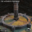 Tabletop Terrain Building Full Set / 32mm The Wizard's Fortress