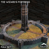 Tabletop Terrain Building Full Set / 32mm The Wizard's Fortress