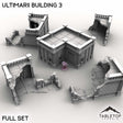 Tabletop Terrain Building Full Set / 32mm Ultimarii Building 3