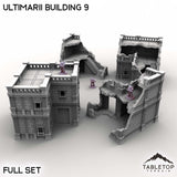 Tabletop Terrain Building Full Set / 32mm Ultimarii Building 9