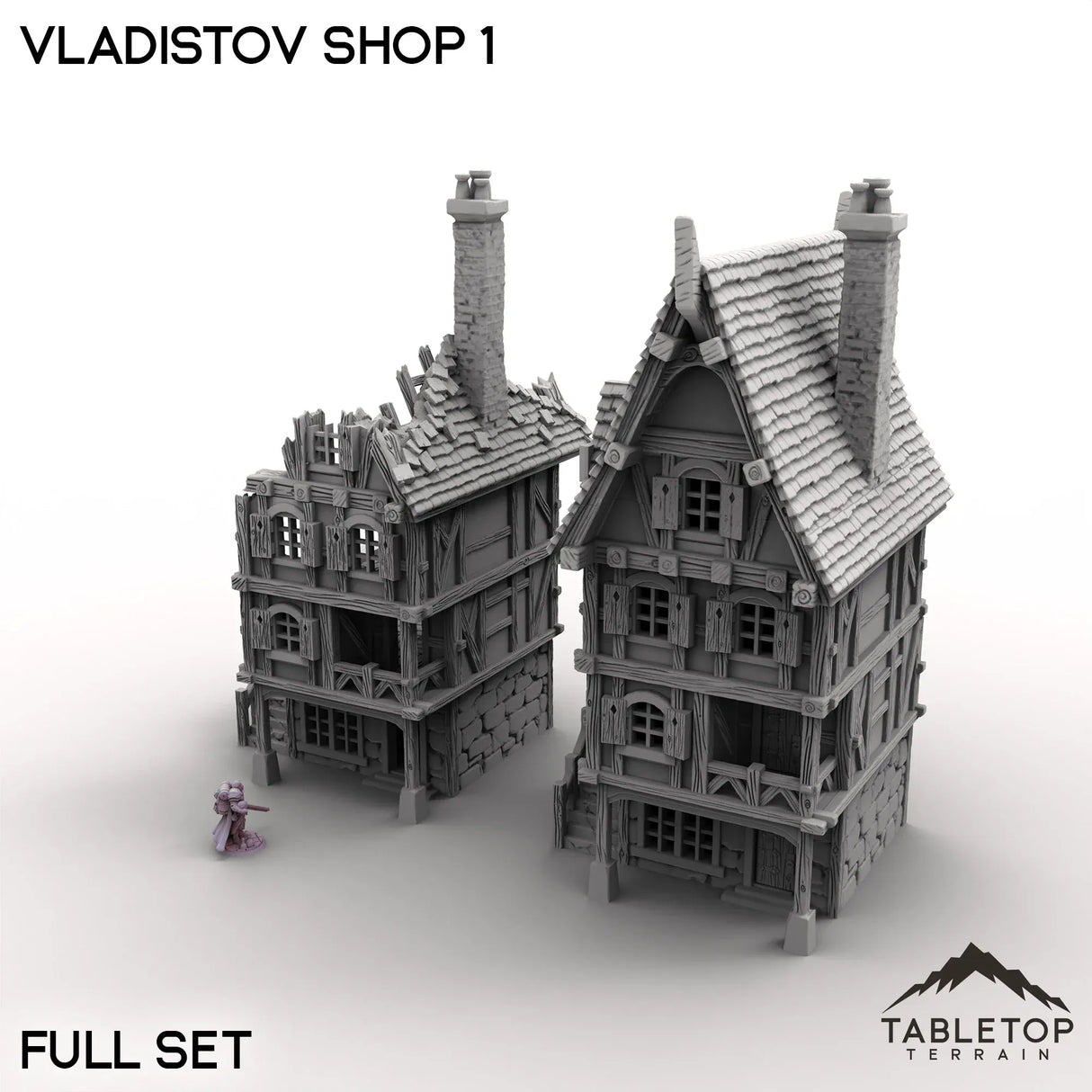 Tabletop Terrain Building Full Set / 32mm Vladistov Shop 1