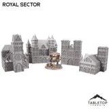 Tabletop Terrain Building Full Set Royal Sector 8mm Scale Building Pack