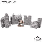 Tabletop Terrain Building Full Set Royal Sector 8mm Scale Building Pack