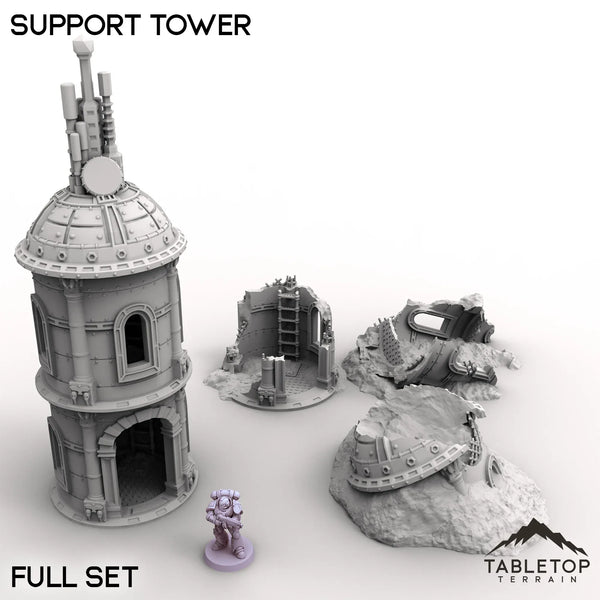 Tabletop Terrain Building Full Set Support Tower