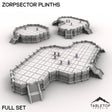 Tabletop Terrain Building Full Set Zorpsector Plinths
