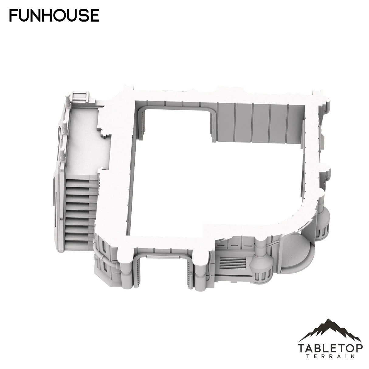 Tabletop Terrain Building Funhouse - Futuristic City