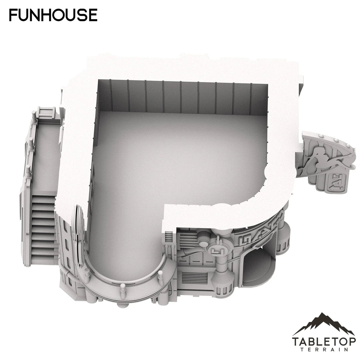 Tabletop Terrain Building Funhouse - Futuristic City