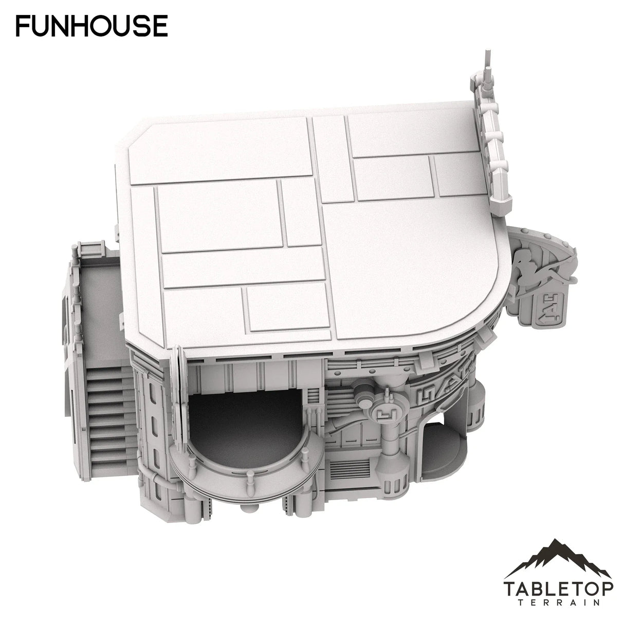 Tabletop Terrain Building Funhouse - Futuristic City