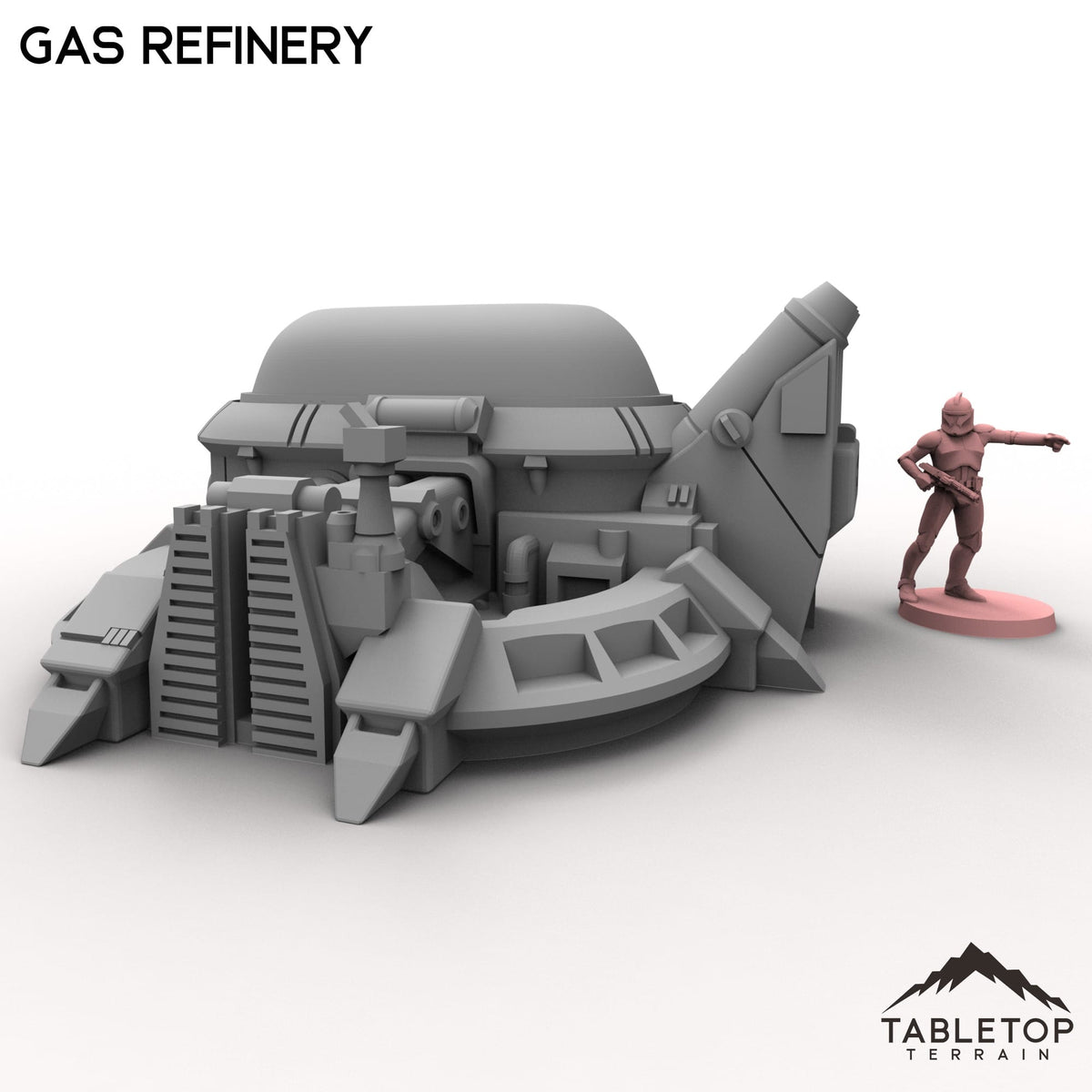 Tabletop Terrain Building Gas Refinery