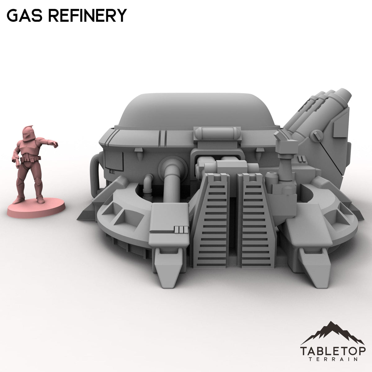 Tabletop Terrain Building Gas Refinery